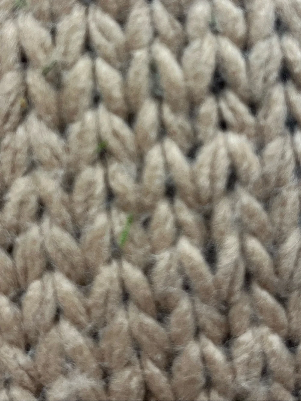 Threshold Grid Knit Throw Blanket in Camel Tan